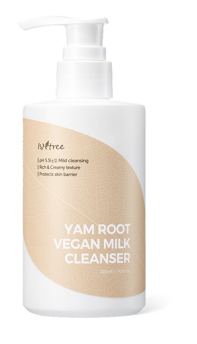 Isntree Yam Root Vegan Milk Cleanser