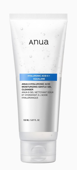Anua 8 Hyaluronic Acid Moisturizing Gentle Gel Cleanser
